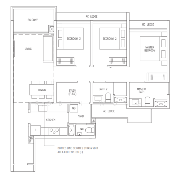 The Botany at Dairy Farm, 7 Dairy Farm Walk, 3 Bedrooms, 1,033 sqft, Condominium For Rent, by Robin Wong, 500090050 - PropertyGuru.com.sg