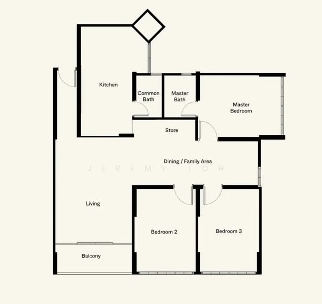 Neptune Court, 9 Marine Vista, 3 Bedrooms, 1,270 sqft, Apartment For Sale, by Jeremy Toh, 500090076 - PropertyGuru.com.sg