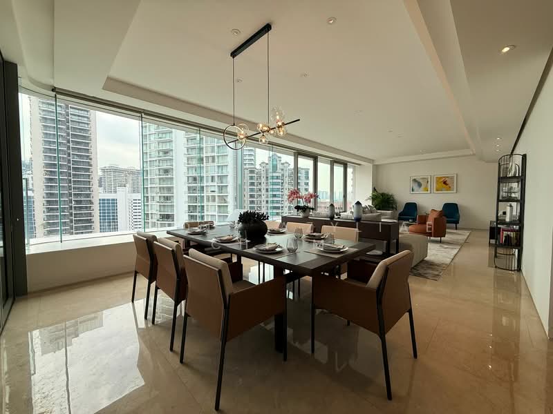 Ardmore Residence, 7 Ardmore Park, 4 Bedrooms, 3,186 sqft, Condominium For Rent, by Melody Azyliae Chiam, 500090125 - Dining Room - PropertyGuru.com.sg
