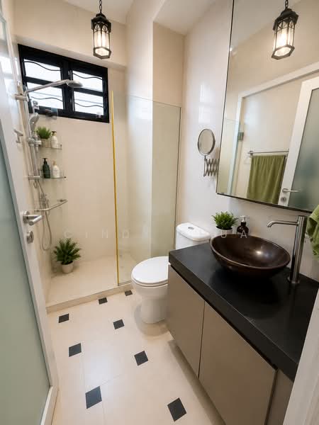 699 Hougang Street 52, 699 Hougang Street 52, 3 Bedrooms, 1,292 sqft, HDB Flat For Sale, by Cindy Chua, 500090188 - Bathroom - PropertyGuru.com.sg