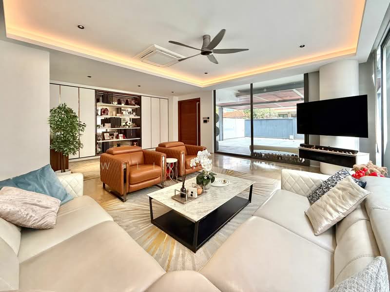 Post-A&A Spacious 2.5 Sty Semi-Detached Near Serangoon MRT & Lor Chuan MRT Semi-Detached House For Sale at S$ 7,880,000 | PropertyGuru Singapore - Living Room