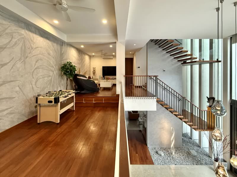 Post-A&A Spacious 2.5 Sty Semi-Detached Near Serangoon MRT & Lor Chuan MRT Semi-Detached House For Sale at S$ 7,880,000 | PropertyGuru Singapore - Living Room