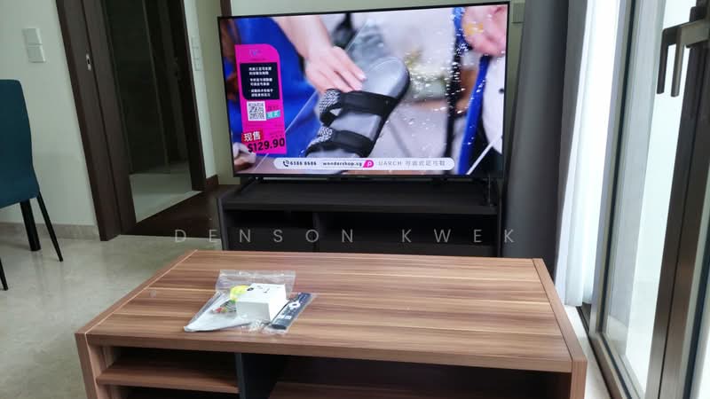 Park Place Residences, 2 Paya Lebar Road, 2 Bedrooms, 667 sqft, Condominium For Rent, by Denson Kwek, 500090296 - Living Room - PropertyGuru.com.sg