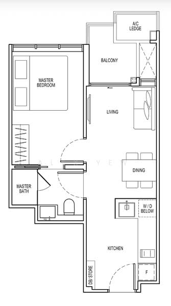 Hill House, 10A-11 Institution Hill, 10B, 1 Bedroom, 431 sqft, Condominium For Rent, by Alex Yew, 500090392 - PropertyGuru.com.sg
