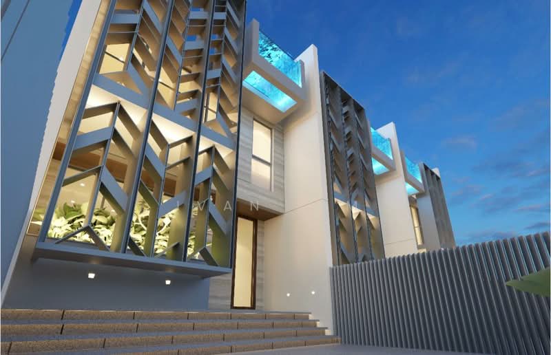 Chevron Collection Terraced House For Sale at S$ 7,500,000 | PropertyGuru Singapore - Exterior