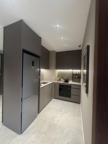 Aurea, 802 Beach Road, 2 Bedrooms, 635 sqft, Condominium For Sale, by Angie Cheong, 500090436 - Kitchen - PropertyGuru.com.sg