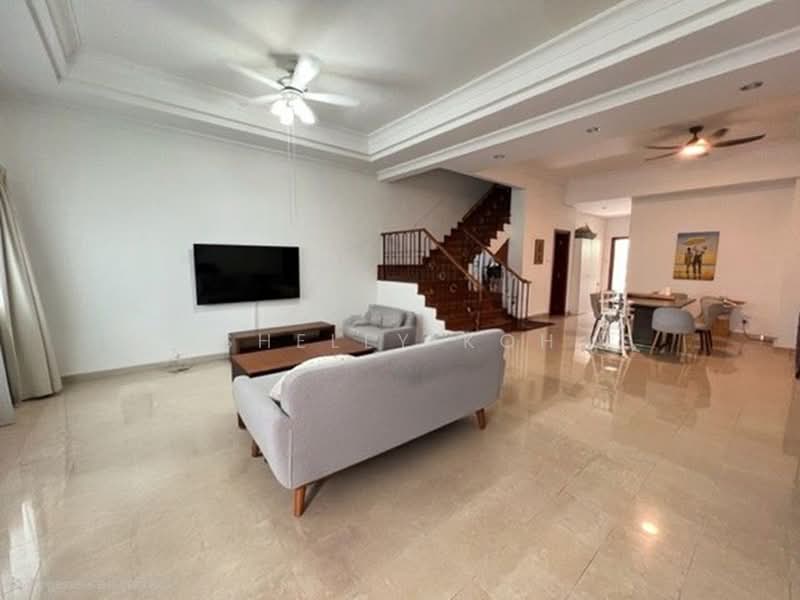 The Compass At Chancery, 6U Chancery Hill Road, 4 Bedrooms, 2,506 sqft, Cluster House For Rent, by Shelly Koh, 500090458 - Living Room - PropertyGuru.com.sg