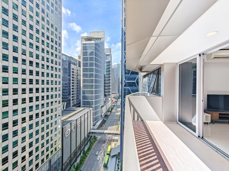 V on Shenton Condominium For Sale at S$ 2,100,000 | PropertyGuru Singapore - Balcony