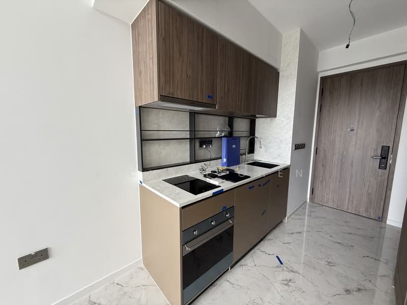 Sceneca Residence, Tanah Merah Kechil Link, 1 Bedroom, 570 sqft, Condominium For Rent, by Michael Chen, 500090539 - Kitchen - PropertyGuru.com.sg