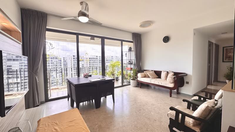 Riversails, 18 Upper Serangoon Crescent, 3 Bedrooms, 1,066 sqft, Condominium For Rent, by Joyce M Wong, 500090548 - Living Room - PropertyGuru.com.sg