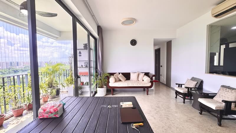 Riversails, 18 Upper Serangoon Crescent, 3 Bedrooms, 1,066 sqft, Condominium For Rent, by Joyce M Wong, 500090548 - Living Room - PropertyGuru.com.sg