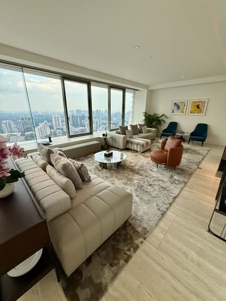 Ardmore Residence, 7 Ardmore Park, 4 Bedrooms, 3,189 sqft, Condominium For Rent, by Carol Lee, 500090585 - Living Room - PropertyGuru.com.sg