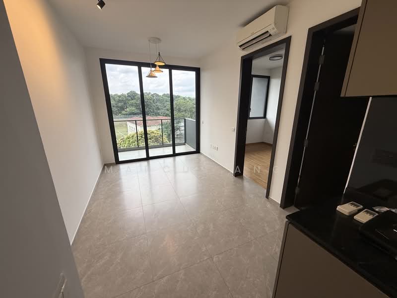 Park Colonial, 2 Woodleigh Lane, 1 Bedroom, 474 sqft, Condominium For Rent, by Marcus Ang, 500090704 - Living Room - PropertyGuru.com.sg