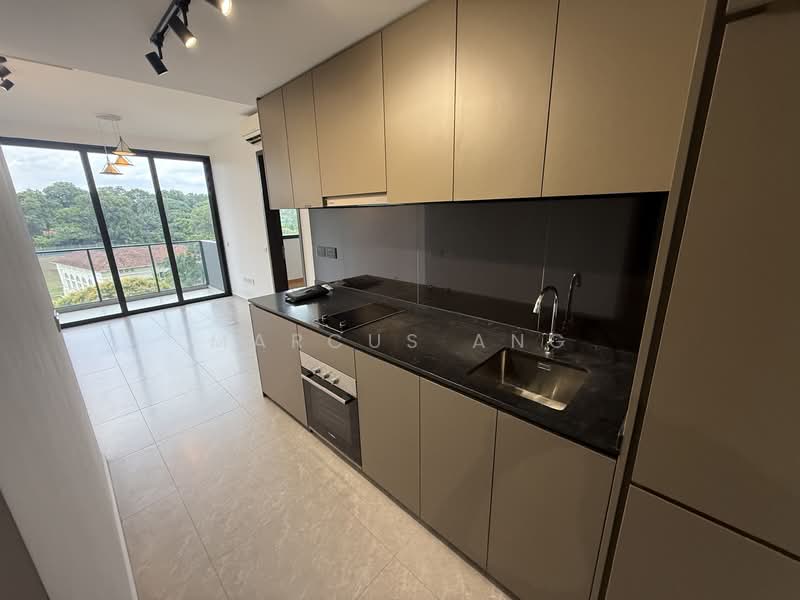 Park Colonial, 2 Woodleigh Lane, 1 Bedroom, 474 sqft, Condominium For Rent, by Marcus Ang, 500090704 - Kitchen - PropertyGuru.com.sg