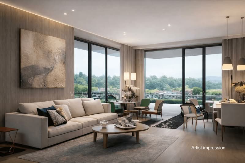 Tengah Garden Residences, Tengah Garden Avenue, 4 Bedrooms, 1,130 sqft, Condominium For Sale, by Vivian Liu, 500090784 - Living Room - PropertyGuru.com.sg