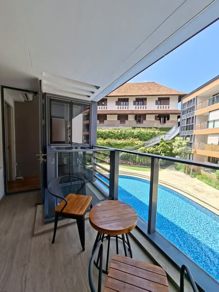 Sophia Hills, 5 Mount Sophia, 2 Bedrooms, 592 sqft, Condominium For Rent, by Jenny Lum, 500090848 - Balcony - PropertyGuru.com.sg