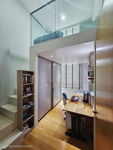Bedroom with Loft Bed