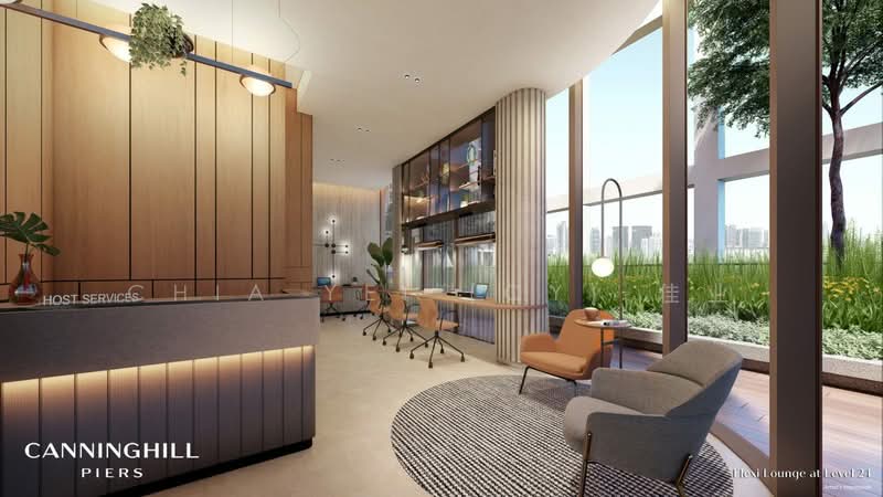CanningHill Piers Condominium For Sale at S$ 4,000,000 | PropertyGuru Singapore - Lobby