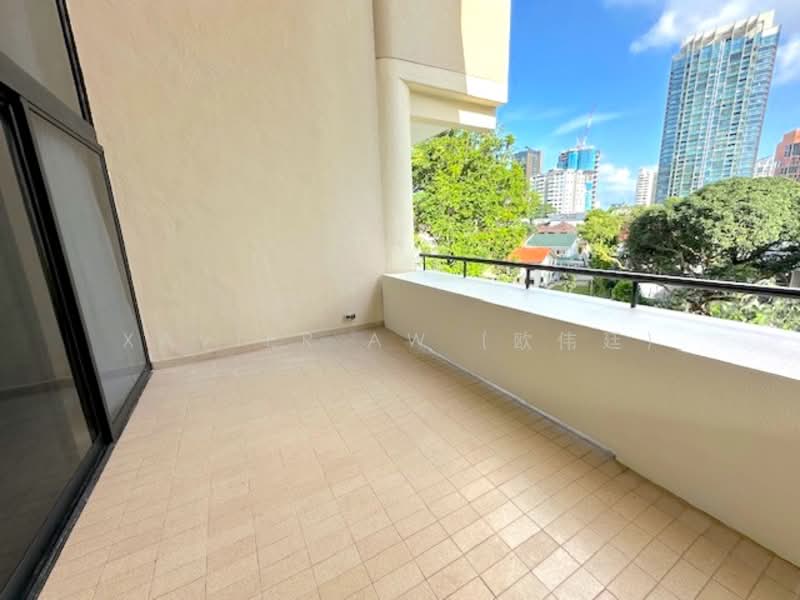 The Colonnade, 82 Grange Road, 2 Bedrooms, 2,883 sqft, Condominium For Rent, by Xavier Aw (欧伟廷), 500090891 - Balcony - PropertyGuru.com.sg