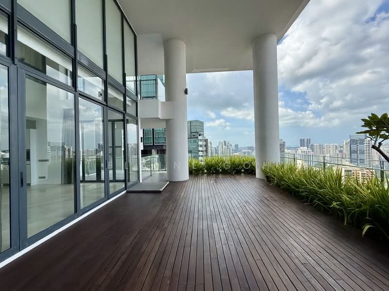 Skypark @ Somerset, 22 Saint Thomas Walk, 4 Bedrooms, 3,347 sqft, Apartment For Rent, by Elaine Goh, 500090911 - Balcony - PropertyGuru.com.sg