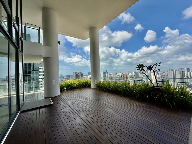 Skypark @ Somerset, 22 Saint Thomas Walk, 4 Bedrooms, 3,347 sqft, Apartment For Rent, by Elaine Goh, 500090911 - Balcony - PropertyGuru.com.sg