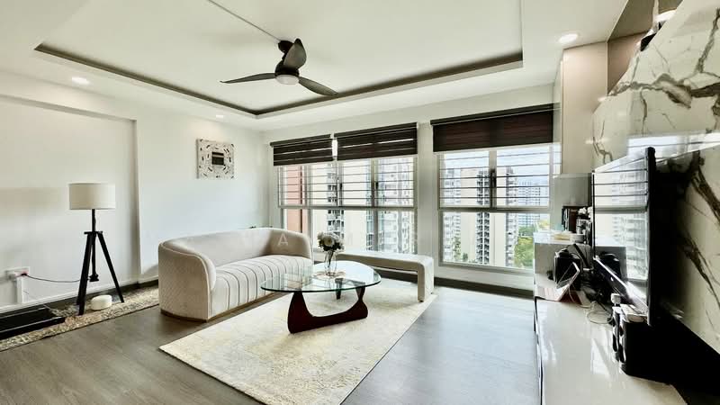 666A Punggol Drive HDB Flat For Sale at S$ 888,000 | PropertyGuru Singapore - Living Room