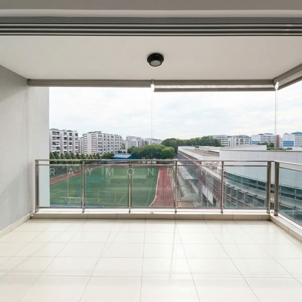 The Scala @ Lorong Chuan Condominium For Sale at S$ 1,740,000 | PropertyGuru Singapore - Unblocked windy balcony
