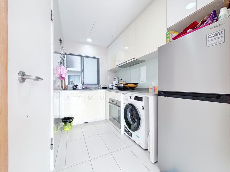 The Scala @ Lorong Chuan Condominium For Sale at S$ 1,740,000 | PropertyGuru Singapore - Enclosed kitchen with store