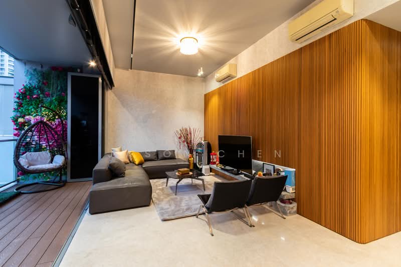 Mon Jervois Condominium For Sale at S$ 4,500,000 | PropertyGuru Singapore - Living Room
