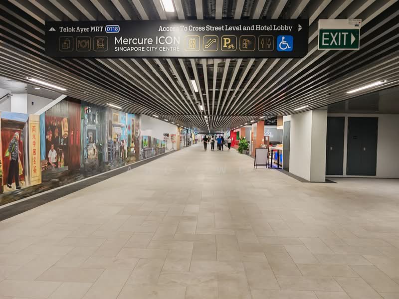 ICON Link@ClubStreet, 8 Club St #B2, 544 sqft, Food & Beverage For Rent, by Andy Wee, 500091005 - Corridor - CommercialGuru.com.sg