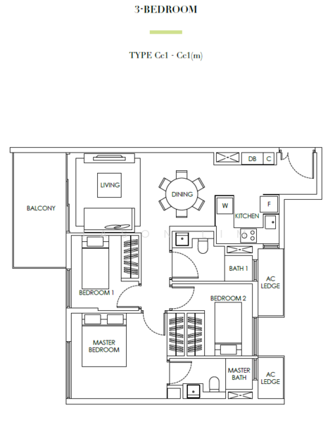Highline Residences Condominium For Sale at S$ 2,500,000 | PropertyGuru Singapore