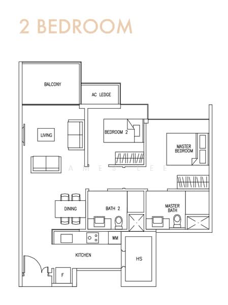 Austville Residences, 11 Sengkang East Avenue, 2 Bedrooms, 786 sqft, Executive Condominium For Rent, by James Lee, 500091136 - PropertyGuru.com.sg