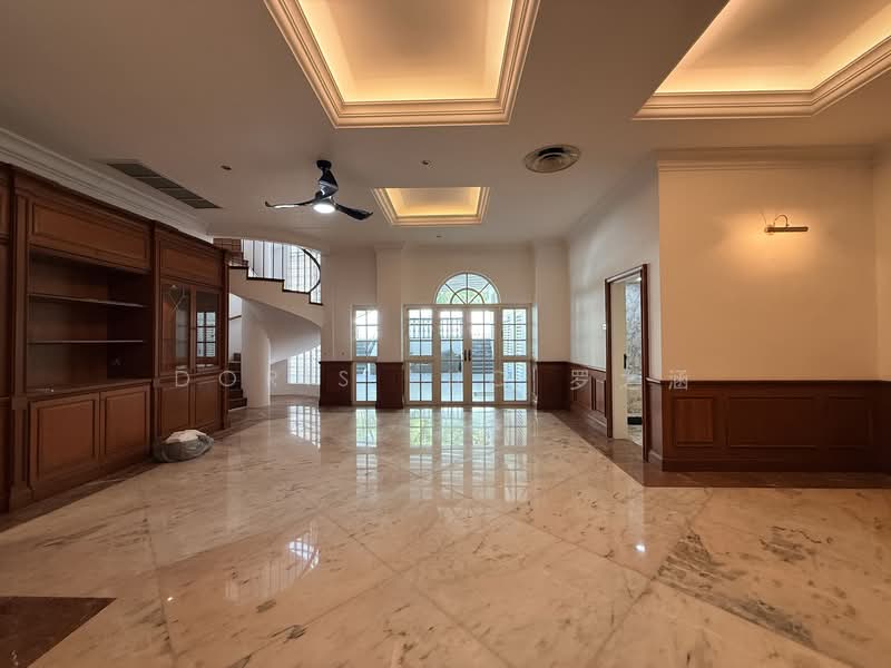 Classic Black & White GCB, Old Holland Road, 6 Bedrooms, 12,000 sqft, Good Class Bungalow For Rent, by Doris Luo 罗之涵, 500091158 - Living Room - PropertyGuru.com.sg