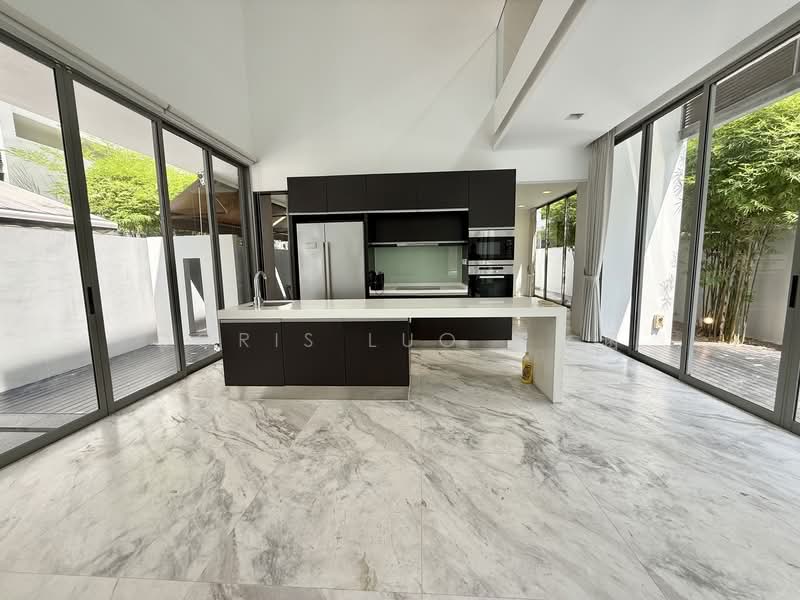 Botanic Garden Modern Detached Home, Tan Kim Cheng Road, 5 Bedrooms, 7,400 sqft, Detached House For Rent, by Doris Luo 罗之涵, 500091169 - Kitchen - PropertyGuru.com.sg