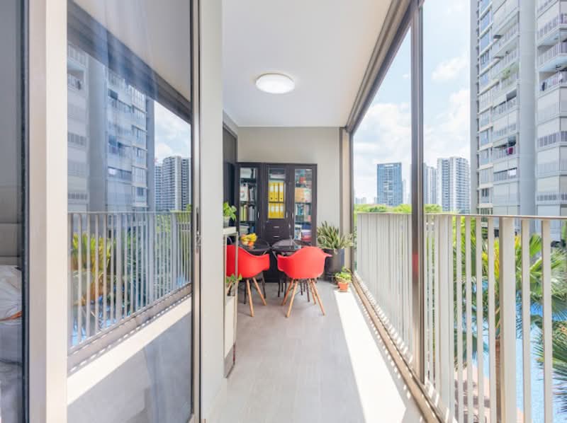 Rivercove Residences EC Condominium For Sale at S$ 2,080,000 | PropertyGuru Singapore - Balcony