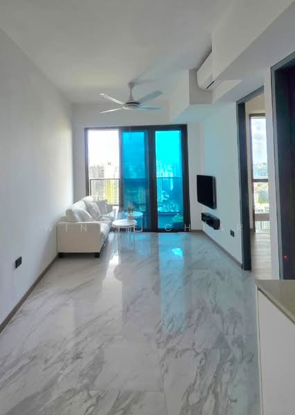 The Landmark, 173 Chin Swee Road, 1 Bedroom, 495 sqft, Condominium For Rent, by Winnie Chiar, 500091235 - Living Room - PropertyGuru.com.sg