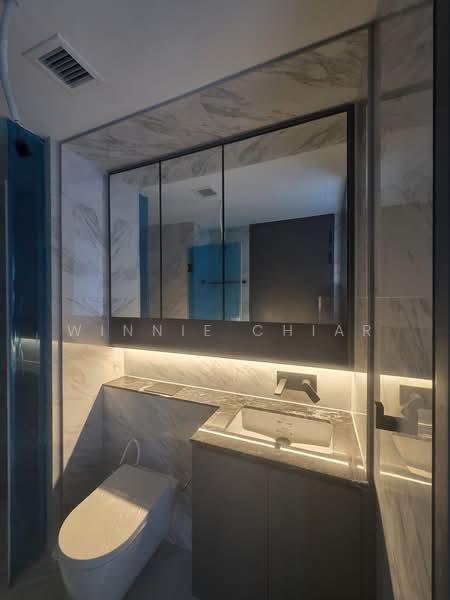 The Landmark, 173 Chin Swee Road, 1 Bedroom, 495 sqft, Condominium For Rent, by Winnie Chiar, 500091235 - Bathroom - PropertyGuru.com.sg