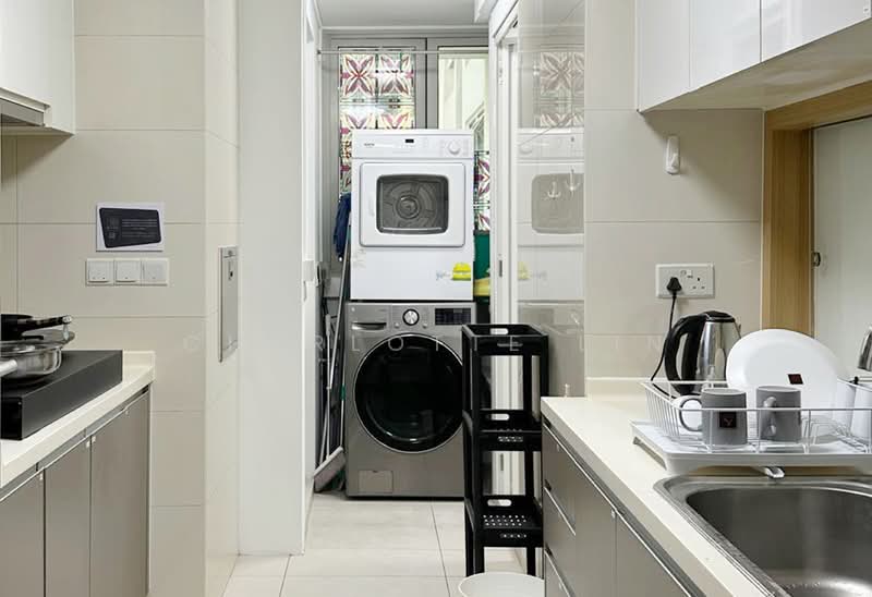 Caspian, 60 Lakeside Drive, Room Rental, 200 sqft, Condominium For Rent, by Charlotte Lin, 500091395 - Kitchen - PropertyGuru.com.sg