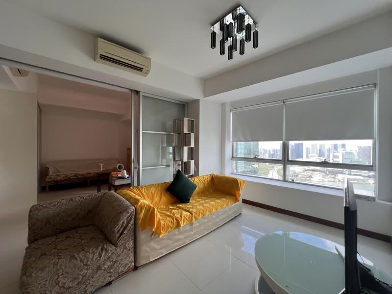 The Sail @ Marina Bay, 2 Marina Boulevard, 2 Bedrooms, 1,033 sqft, Condominium For Rent, by Toh May Kee, 500091520 - Living Room - PropertyGuru.com.sg