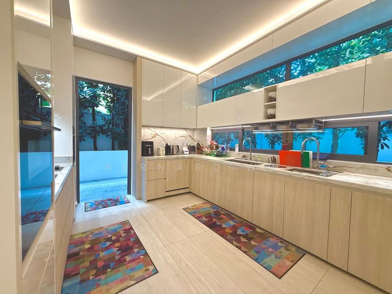 Near Botanic Garden New Bungalow with Elevated Living with Panoramic Views Bungalow House For Sale at S$ 21,800,000 | PropertyGuru Singapore - Kitchen