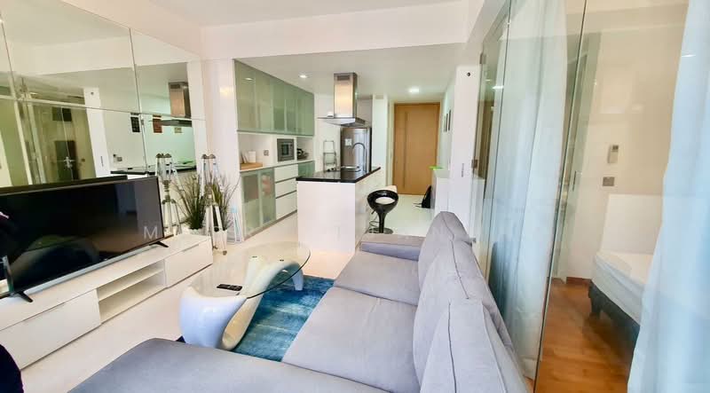 The Clift, 21 McCallum Street, 1 Bedroom, 517 sqft, Apartment For Rent, by Merry Tjandra, 500091724 - Living Room - PropertyGuru.com.sg