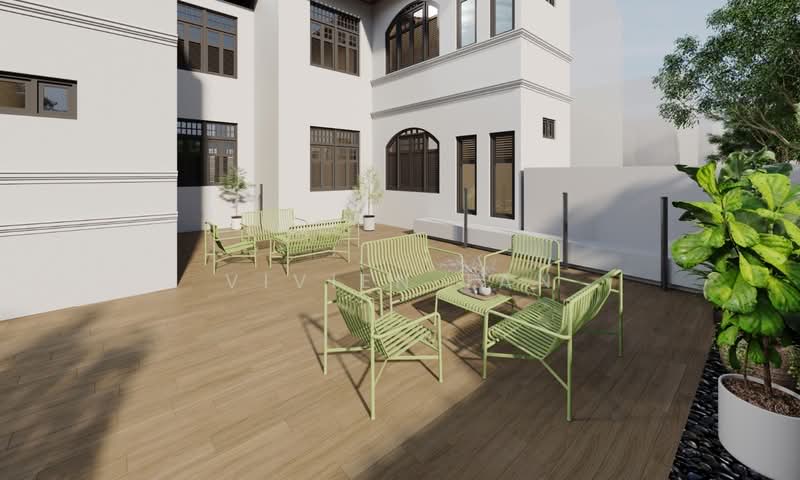 Brand New Corner Shophouse with Lift, Keong Saik Road/ Craig Road/ Bukit Pasoh, Chinatown / Tanjong Pagar, 5,158 sqft, Shop / Shophouse For Rent, by Vivien Tan, 500091757 - Roof terrace - CommercialGuru.com.sg