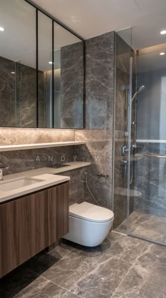 Lentor Modern, 5 Lentor Central, 4 Bedrooms, 1,528 sqft, Condominium For Rent, by Andy Wee, 500091758 - Bathroom - PropertyGuru.com.sg