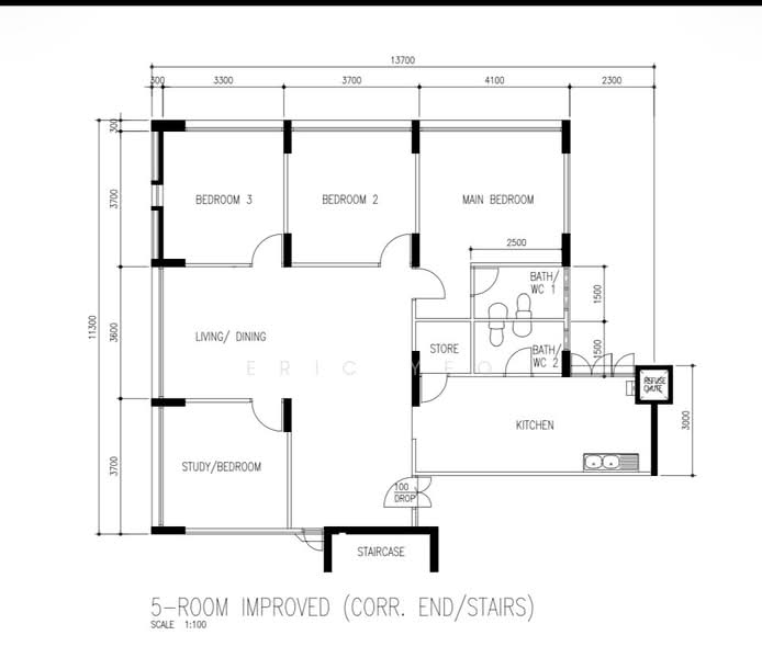 135 Serangoon North Avenue 2, 135 Serangoon North Avenue 2, 4 Bedrooms, 1,302 sqft, HDB Flat For Sale, by Eric Yeo, 500091768 - PropertyGuru.com.sg