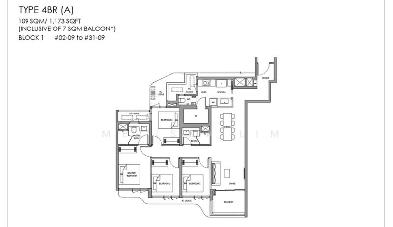 Vela Bay, 1 Bayshore Walk, Bedok / Upper East Coast, 4 Bedrooms, 1,173 sqft, Condominium For Sale, by Melissa Lim, 500091779 - PropertyGuru.com.sg