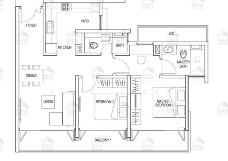 Kallang Riverside, 51 Kampong Bugis, 2 Bedrooms, 1,001 sqft, Condominium For Rent, by Eunice Chong, 500091830 - PropertyGuru.com.sg