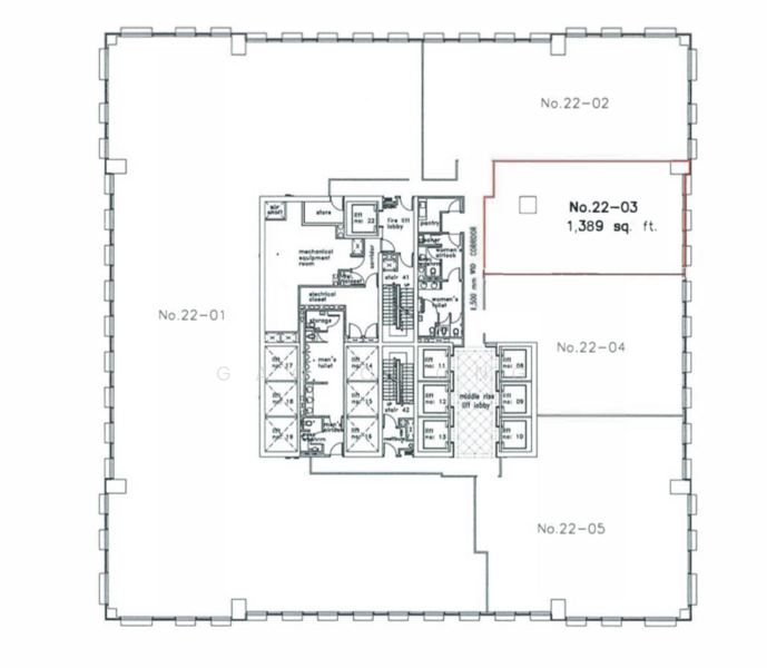 Millenia Tower, 1 Temasek Avenue, 1,389 sqft, Office For Rent, by Gao Chong, 500091903 - CommercialGuru.com.sg