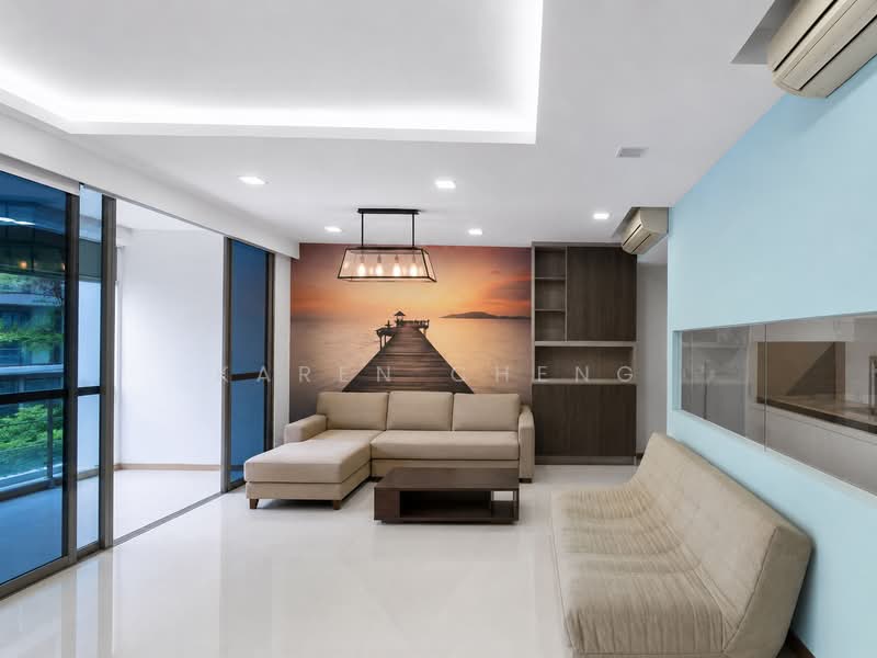 The Canopy, 81 Yishun Avenue 11, 3 Bedrooms, 1,259 sqft, Executive Condominium For Sale, by Karen Cheng, 500091977 - Living Room - PropertyGuru.com.sg