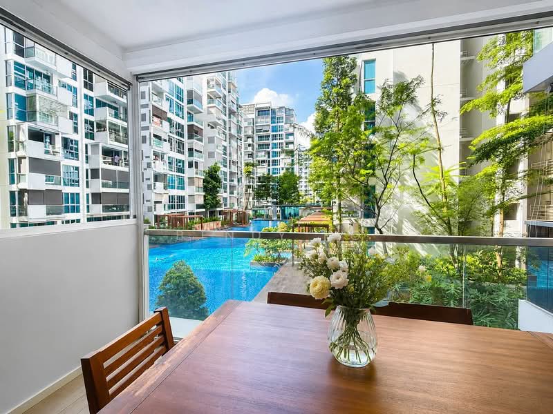 The Canopy, 77 Yishun Avenue 11, 3 Bedrooms, 1,259 sqft, Executive Condominium For Sale, by Bendy Ho, 500091978 - Balcony - PropertyGuru.com.sg