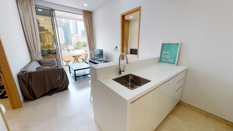 Dorsett Residences Condominium For Sale at S$ 1,608,888 | PropertyGuru Singapore - Living Room